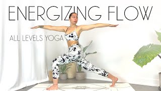 10 Minute ENERGIZING Everyday Yoga Flow  30 Day Yoga Challenge  Day 19 [upl. by Joeann]