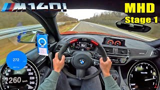 BMW M140i MHD Stage 1  100200 200250 amp Autobahn POV [upl. by Ettellocin]