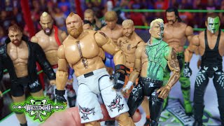 ULTIMATE EDITION VIKING LESNAR GCW WRESTLEMANIA 10 CUSTOM ACTION FIGURE UNBOXING [upl. by Nivlen]