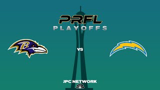 PRFL ELITE 8 Los Angeles Chargers vs Baltimore Ravens [upl. by Aroel]