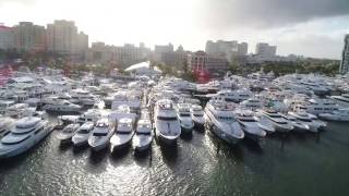 2017 Palm Beach Boat Show  Horizon Yachts [upl. by Arinaj]