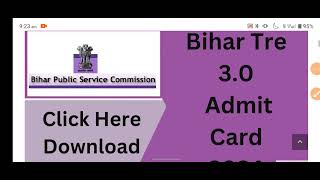 BPSC Tre 3 Result 2024 Bihar BPSC 3 Result kaise dekhe 🎉 How to check bihar BPSC 3 Result 2024 [upl. by Rogerio]