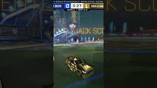 WHAT ON EARTH WAS THAT ANGLE 😱 RocketLeague RLCS shorts [upl. by Elsworth]