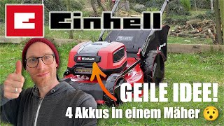 Einhell  AkkuRasenmäher  GPCM 3652 S Li BL  TEST [upl. by Lebanna]