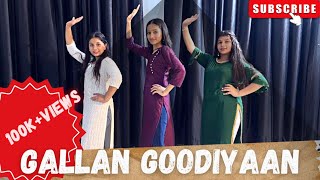 GALLAN GOODIYAAN DANCE TUTORIAL  Wedding  Sangeet Dance Choreography  DhadkaN Group  Nisha [upl. by Westlund]