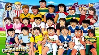 Intro SuperCampeones Captain Tsubasa 1983  1986Español Latino [upl. by Lem]