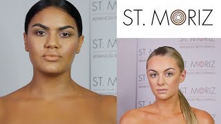 St Moriz Ultra Finish Tanning Timelapse Tutorial  GLAM [upl. by Bianca]