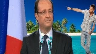 François Hollande chante quotKEENV  Jaimerais Tropquot et quotCookie Dingler  Femme Libéréequot [upl. by Edlin]