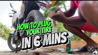 HOW TO PLUG YOUR MOTORCYCLE 🛞 IN 6mins [upl. by Richella86]