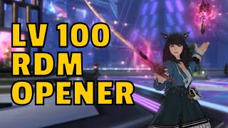 RED MAGE LV 100 OPENER Standard [upl. by Uehttam]