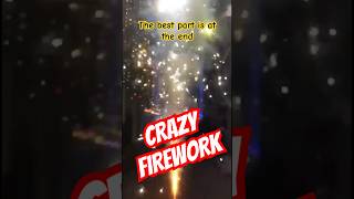 Dekho Crazy firework  fireworks  big short firework fireworks yt shorts [upl. by Margit]