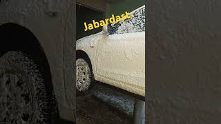 I20 Fom Washing and polishing cleaningpolishingtrending shotsfeed shotreels Carwashcleaning13aajtak [upl. by Witcher]