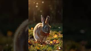 Graceful Hare in an Autumn Garden [upl. by Femi]