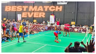 BALUBENNET ANTONY VS PRAKASH RAJKUSHAL RAJ GRAND BADMINTON TOURNAMENT STARLING ACADEMY 2022 [upl. by Trautman]