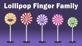 Lollipop Finger Family Song for Children [upl. by Aseneg731]