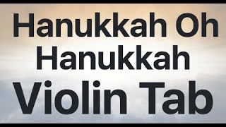 Learn Hanukkah Oh Hanukkah on Violin  How to Play Tutorial [upl. by Kristal425]