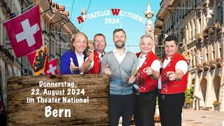 Appenzeller Welttournee  Donnerstag 22 August 2024 im Theater National Bern [upl. by Hervey]