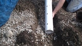 How To Install Perforated Pipe French Drain for Do It Yourself Job [upl. by Antonietta]