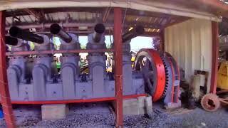 450 Hp 1930 Fairbanks Morse Diesel Engine Startup [upl. by Yesak]