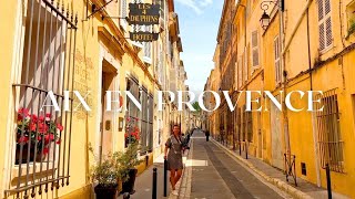 Aix en Provence walking tour One of the most beautiful town Unforgettable experience in Provence [upl. by Atires659]