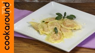 Ravioli di zucca e stracchino  Ricette primi piatti sfiziosi [upl. by Ahseinat743]