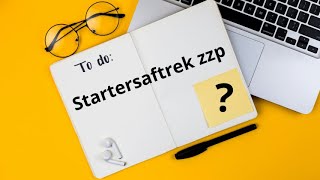 Startersaftrek zzp [upl. by Chaffin829]