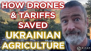 How Tariffs and Drones Saved Ukrainian Agriculture  Peter Zeihan [upl. by Aimas415]