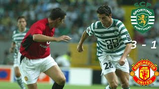 Cristiano Ronaldo  Sporting Lisbon vs Manchester United 31 The Match That Made The World Know CR7 [upl. by Paulina]