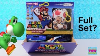 Super Mario Hanger amp Trading Cards Blind Bag Pack Opening  PSToyReviews [upl. by Chamberlin423]