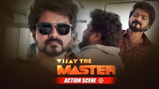 Vijay The Master  Entry Fight Scene  Thalapathy Vijay Vijay Sethupathi  Deleted Action Scene [upl. by Willard358]