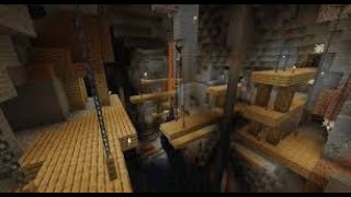 Raiding the Abandoned Mineshaft in Minecraft [upl. by Ahsien]