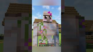 Minecraft Villagers Got Betrayed by Iron Golem はいよろこんで minecraft minecraftmemes villager [upl. by Thar]