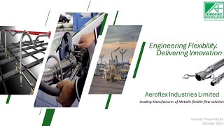 Aeroflex Industries Ltd Conference call for Q2 FY 20242025 [upl. by Seebeck]