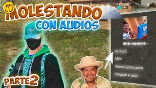 🚨MOLESTANDO A GENTE CON AUDIOS HUMILDES 🥵 2  FREE FIRE [upl. by Jarred]