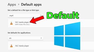 How To Make VLC Media Player Default Application [upl. by Mears773]