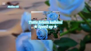 Tuttu fırlattı kalbimi  speed up  lyrics lyrics şarkı tutlutfen keşfetbeniöneçıkar [upl. by Annod465]