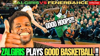 Zalgiris Kaunas Vs Fenerbahce Beko Istanbul REACTION  Round 22 Highlights THEM BOYS HOOPIN [upl. by Lavelle]