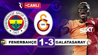 Fenerbahçe 13 Galatasaray  Süper Lig Canlı Yayın [upl. by Cyprio]