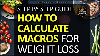 How to Calculate Macros for Weight Loss on a Keto Diet  Step by Step Guide [upl. by Ldnek]