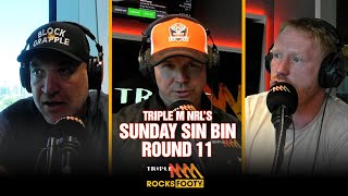 Sunday Sin Bin  Round 11  Fifitas Backflip And Latrells Showdown With Anasta  Triple M [upl. by Fitzpatrick245]