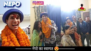 Nepo Home Welcome  Instagram Live  Runner Up Winner 🏆  Indias Best Dancer Season 4  Dumar Boy [upl. by Lourdes492]