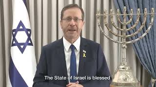 Israels President Isaac Herzogs strong message to Jewish communities worldwide [upl. by Niwdla]