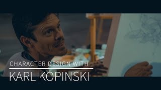 Character Design with Karl Kopinski [upl. by Letreece]