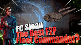 Fleet Commander Sloan  Sloan is one of the BEST FCs in Star Trek Fleet Command for F2P everyone [upl. by Arraek66]