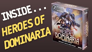 Inside…Magic The Gathering – Heroes of Dominaria Board Game 4K 60fps [upl. by Coretta]