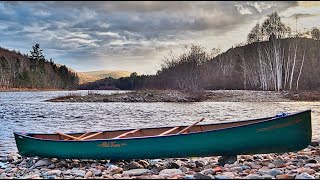 Canoe Trip with a Heated Tent  Six Days Camping on the Miramichi River Pt 2 [upl. by Roose]