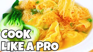 Secret Recipe Ultimate Wonton Noodle Soup [upl. by Anaek]