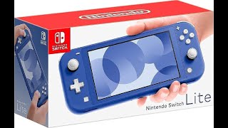 Vale a pena ter um Nintendo Switch Lite em 2024 Unboxing [upl. by Annayhs]