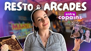 Resto amp arcades entre copains  VLOG [upl. by Loredo489]