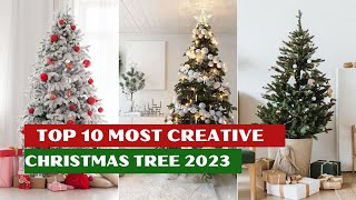 2023 christmas ideas Top 10 Christmas Tree Decoration Ideas for a Festive Home [upl. by Inattyrb]